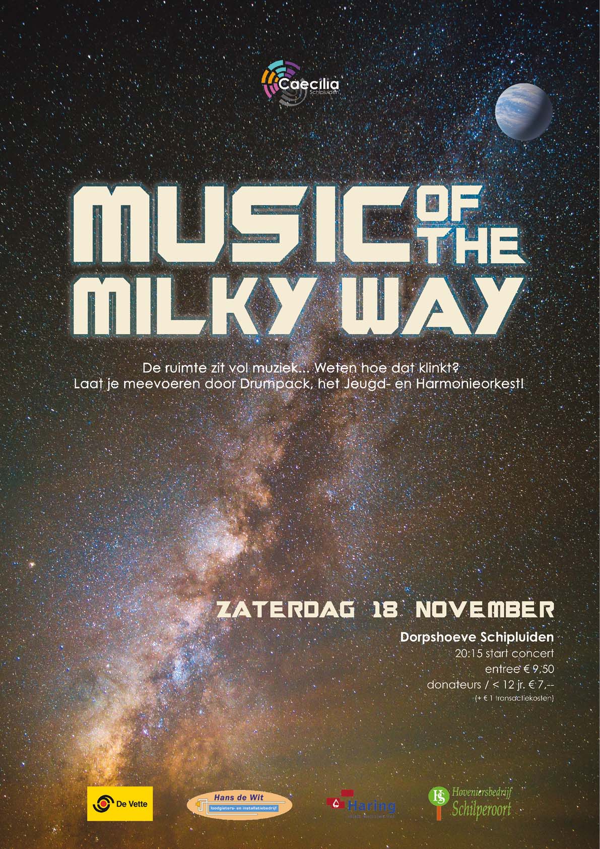 Music of the Milky Way - 18 november 2023